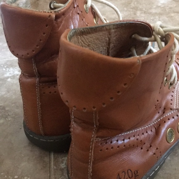 Gram shoes 420g brown leather boots EU 38 - Picture 7 of 8